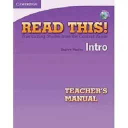 Read This! Intro Teacher's Manual with Audio CD