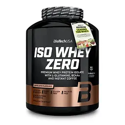 Сироватковий ізолят BioTech Iso Whey Zero, 1.8 кг - Лате