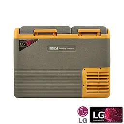 Автомобільний холодильник Brevia 33 л компресор LG двокамерний (22555) - мініатюра 4