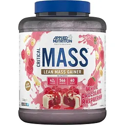 Гейнер Critical Mass Professional 2.4 кг Білий шоколад-малина Applied Nutrition fit0025677