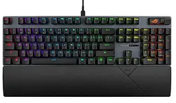 Клавіатура ASUS ROG Strix Scope II X 104key USB-A EN/UK RGB Black (90MP03XG-BKMA00)