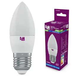 Лампа світлодіодна свічка ELM 7W E27 4000K (18-0049)