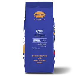 Кава в зернах Gemini Brazil Mogiana 1 кг - мініатюра 2