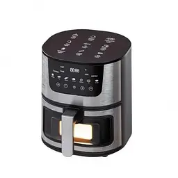 Аерофритюрка для смаження без масла Domotec MS-3221 3500W 7 л Gray - мініатюра 2