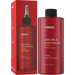 Есенція для волосся 300 мл Kundal Head Spa & Scalp Scaling Caffeine Water Treatment - мініатюра 1