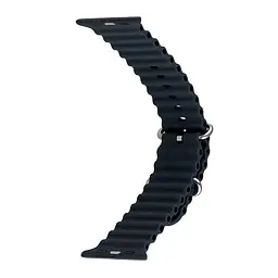 Ремінець Silicone Apple Watch Ocean Band Ultra 42/44/45/46/49 мм Dark Gray
