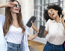 Бездротова портативна акустика Tronsmart T2 Plus Upgraded (109754) чорна - мініатюра 7