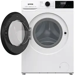 Пральна машина Gorenje фронтальна 8 кг 1400 A+++ 55 см дисплей пара інвертор білий - мініатюра 4