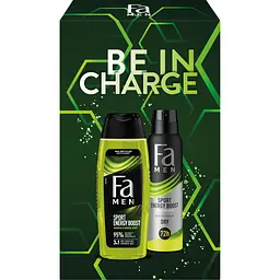Уцінка. Набір Fa Men Energy Boost. Be In Charge Гель для душу 250 мл + Антиперспірант-ролик 50 мл - мініатюра 3