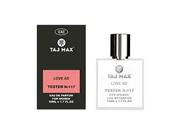 Парфумована вода для жінок TAJ MAX 50 мл тестер №117 VICTORIA SECRET LOVE ADDICT