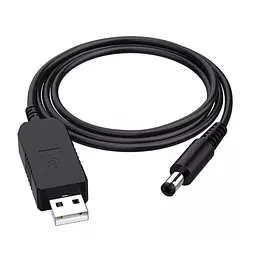 Кабель для роутера USB-DC 5V-12V (1м) підключення від повербанка - мініатюра 3