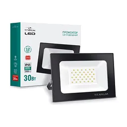 Прожектор TITANUM LED 30W 6000K TLF306 220V (TLF306) - мініатюра 2