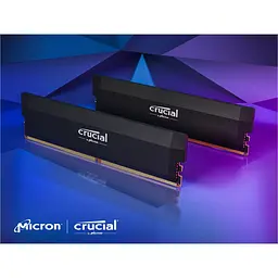 Модуль пам'яті DDR5 Crucial 2x16GB 6000MHz Pro OC Black (CP2K16G60C36U5B) [147413] - мініатюра 5