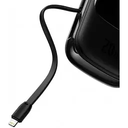 Зовнішня батарея Baseus Qpow Pro (With Lightning Cable) 20000mAh 20W 5A (PPQD060201) - мініатюра 6