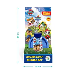 Ароматичні мильні бульбашки Paw Patrol DoDo 200732 об'єм 150 мл, 3 палички - мініатюра 2