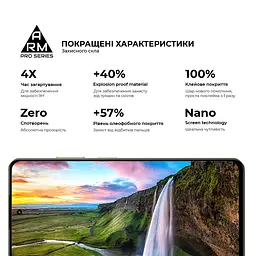 Захисне скло на Realme 14x 5G з олеофобним покриттям, Pro, повне проклеювання, антистатичний і пиловідштовхуючий шар, 9H, самоклеючеся, 2.5D, на весь екран, антистатичний клей, ArmorStandart (ARM83557) - мініатюра 5