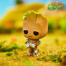 Ігрова фігурка Funko Pop! Marvel I am Groot Ґрут c з грундсами (70652) - мініатюра 3