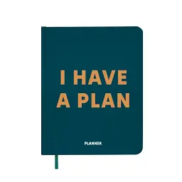 Планер Orner "I HAVE A PLAN" зеленый