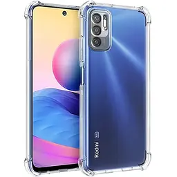 TPU чохол Getman Ease logo посилені кути Full Camera для Xiaomi Redmi Note 10 5G / Poco M3 Pro Безбарвний прозорий