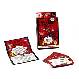 Карткова гра Yenot ДаНетки YEN-01-01U.02U.03U.04U /укр/ Danko Toys, в коробці (4823102801391) Червоний - мініатюра 2