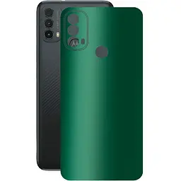 Защитная пленка StatusSKIN для Motorola Moto E30 Корпус Винил Зеленая
