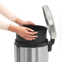 Відро для сміття Brabantia Pedal Bin сталеве 20 л (111907) - мініатюра 8