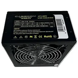 Блок живлення CaseCom CM 600M 600W (CM 600M) Black - мініатюра 2