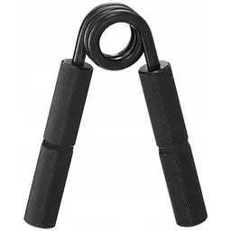 Пружинний кістьовий еспандер EasyFit Hand Grip PRO 159 кг (350 lb) Чорний (EF-1902-350)
