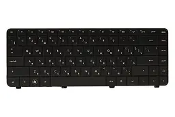 Клавiатура для ноутбука HP Presario CQ42, G42 чoрний, чoрний фрейм