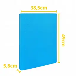 Балансувальна подушка 4FIZJO Balance Pad 49 x 38.5 x 5.8 см Sky Blue (P-5907739318664) - мініатюра 4