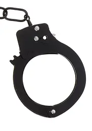 Наручники Toy Joy Fun Cuffs чорний - мініатюра 3