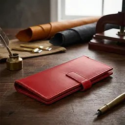 Шкіряне жіноче портмоне Grande Pelle 11516 червоне - мініатюра 4