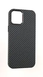 Чохол Luxo Free Air CarBon with MagSafe iPhone 12 PRO MAX Black - мініатюра 2