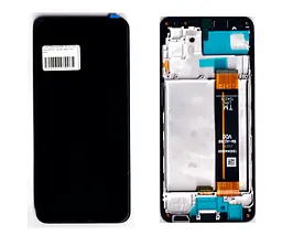 Дисплей Samsung сервісний A236 Galaxy A23 5G чорний + рамка GH82-29734
