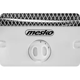 Обігрівач інфрачервоний Mesko MS 7710 портативний 800 Вт із захистом від перекидання білий - мініатюра 7