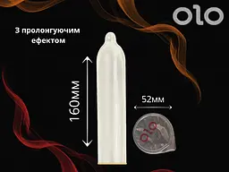 Презервативи Olo Benefit ультратонкі з пролонгуючим ефектом 10 шт. (ROZ6501053314) - мініатюра 3