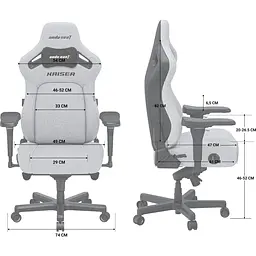 Геймерське крісло Anda Seat Kaiser 4 L Leather Zen Purple (AD12YDDC-L-20-V-PV/C) [121790] - мініатюра 13