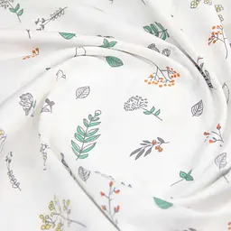 Простирадло на резинці Cosas Wildflowers 90х200х20 см (FoliageBirds_90x200x20) - мініатюра 5
