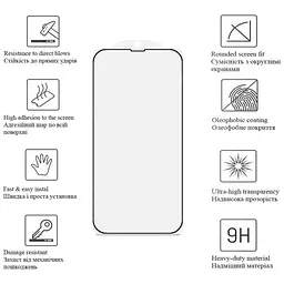 Скло захисне Drobak Matte Ceramics Apple iPhone 17 Air (333346) - мініатюра 2
