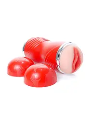 Мастурбатор Cleo Double Delight 3.0 тілесний - мініатюра 2