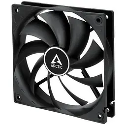 Вентилятор 120 мм Arctic F12 PWM PST чорний 120х120х25 мм PWM 230-1350 об/хв 4-pin гідравлічний підшипник (ACFAN00200A)