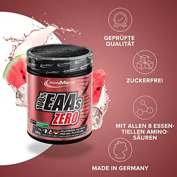 Амінокислота IronMaxx 100% EAAs Zero Кавун 500 г - мініатюра 2