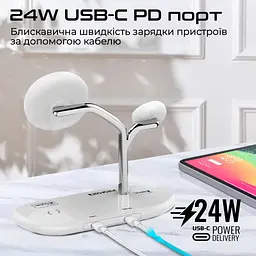 Зарядний пристрій Promate wireless (synergy-pro.white) - мініатюра 8