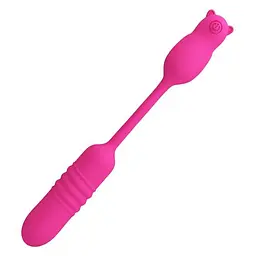 Віброяйце Pretty Love Nobikuma Thursting Bullet Pink - мініатюра 2