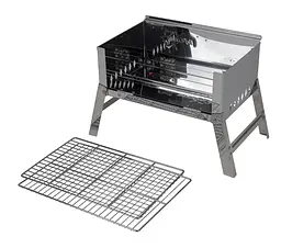 Гриль вугільний Bo-Camp Compact Delux Silver (8108360) (DAS301403) - мініатюра 7
