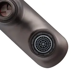 Змішувач для ванни з коротким зливом Koer KB-40028-07 KR5308 Графіт - мініатюра 4