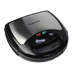 Мультимейкер ViLgrand VSG0704M (вафельниця, пончики, сендвічі, гриль) 750 Вт 88097 - мініатюра 3