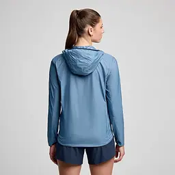 Куртка Saucony W Peregrine Packaway Jacket Astro M (1097-SAW800480-AOM) - мініатюра 2