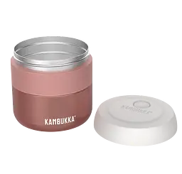 Термоконтейнер для їжі Kambukka Bora Misty Rose, 400 мл, попелясто-рожевий (11-06004) - мініатюра 3
