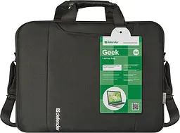 Сумка Defender Geek 15.6` Black (26084) (6396858) - мініатюра 8